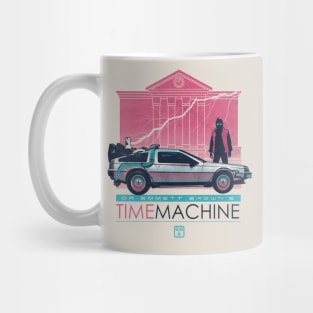 DR. Emmett Brown's time machine Mug